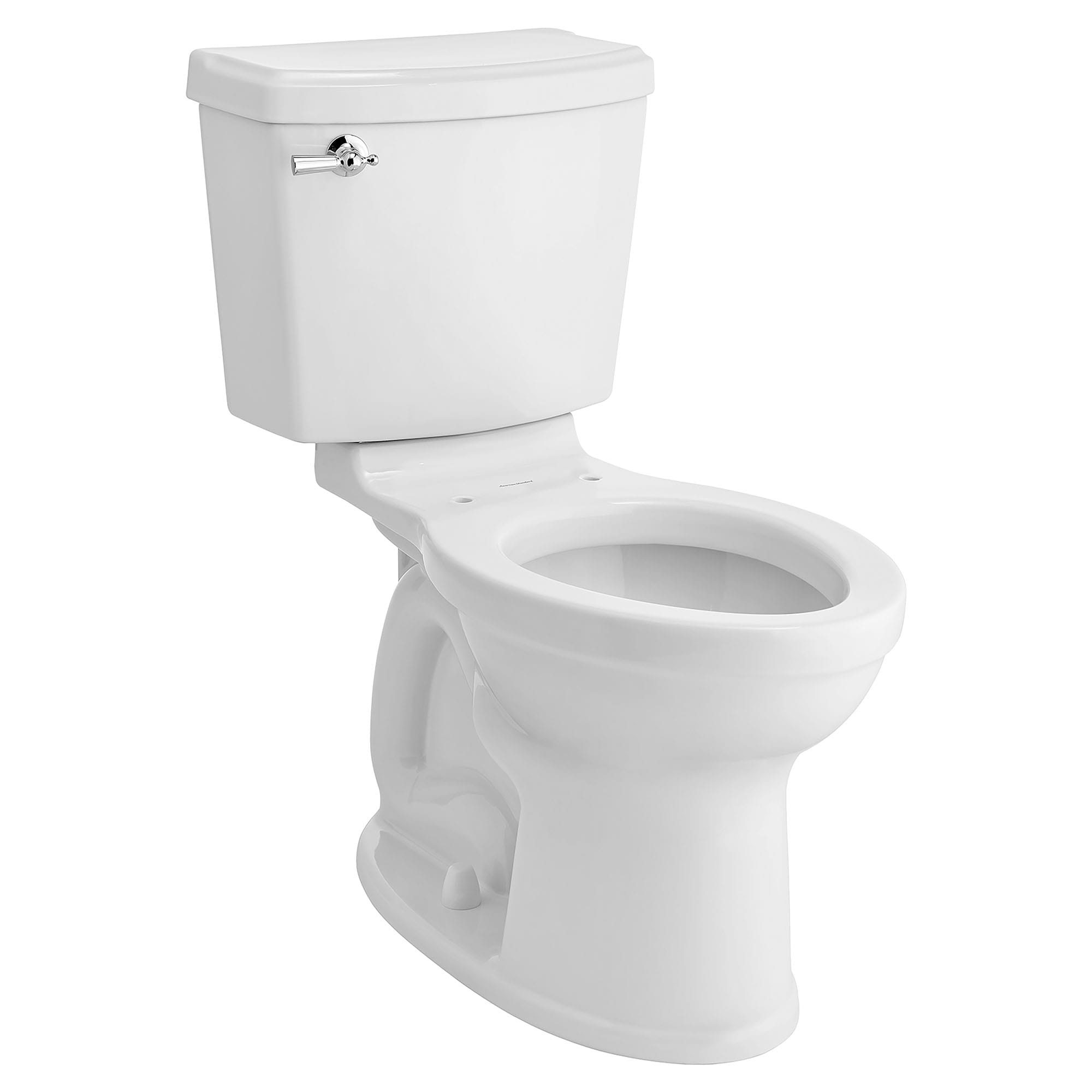 Portsmouth Champion PRO Two Piece 128 gpf 48 Lpf Standard Height Elongated Toilet less Seat WHITE